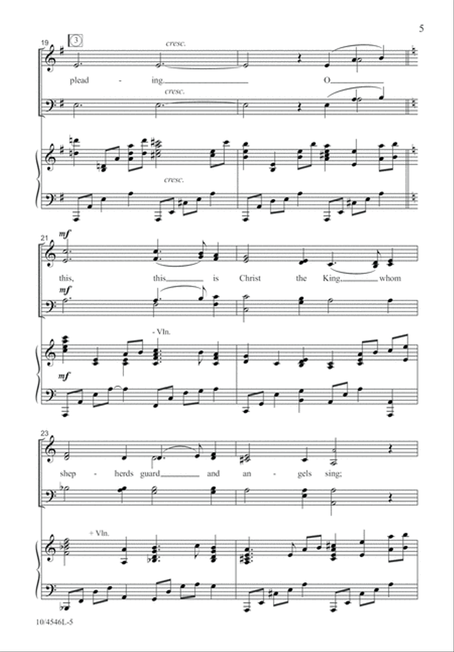 What Child Is This? What Child Is This? 4-Part scores gallery preview page 6