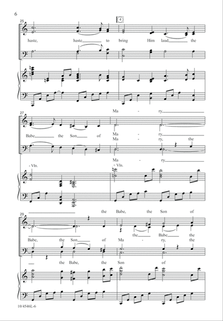 What Child Is This? What Child Is This? 4-Part scores gallery preview page 7