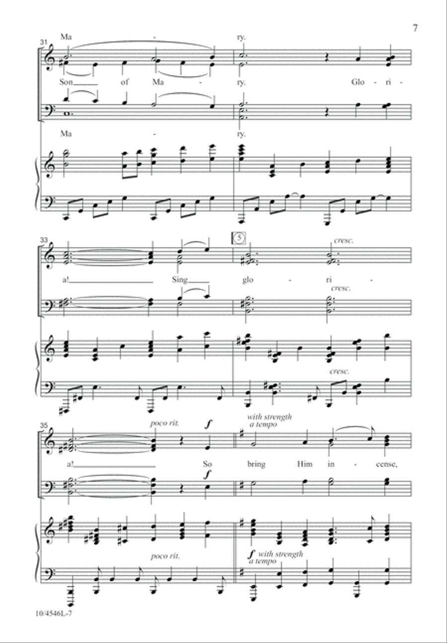What Child Is This? What Child Is This? 4-Part scores gallery preview page 8