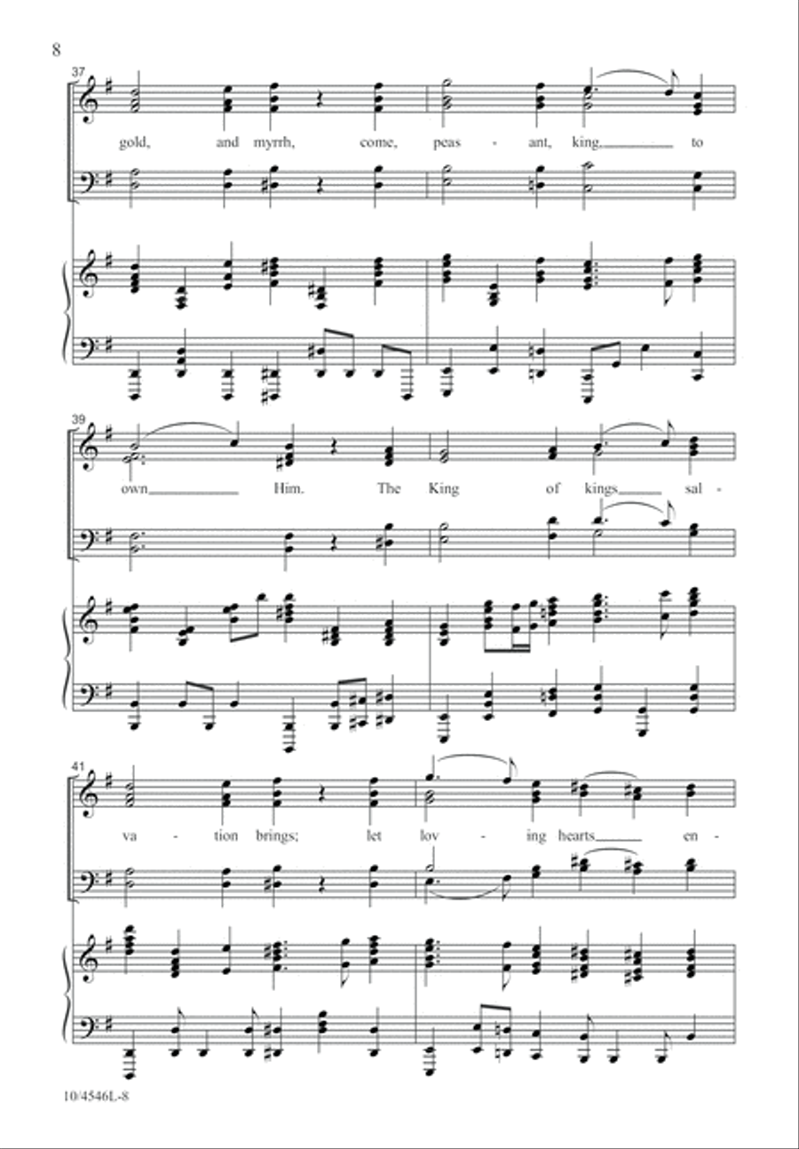 What Child Is This? What Child Is This? 4-Part scores gallery preview page 9