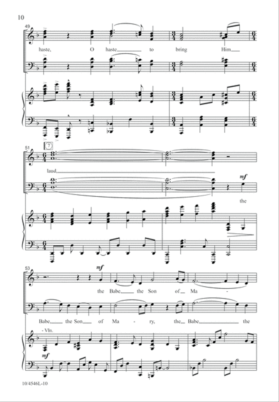 What Child Is This? What Child Is This? 4-Part scores gallery preview page 11