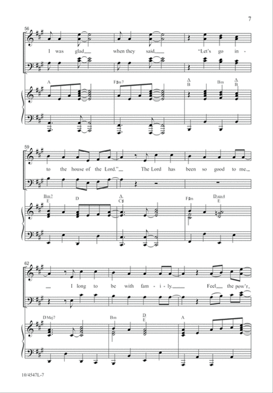 We're Gonna Have Church We're Gonna Have Church 4-Part scores gallery preview page 8