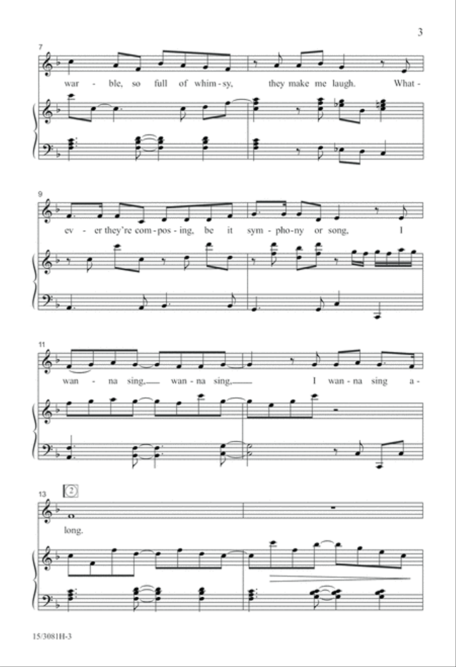 The Busiest Composers The Busiest Composers Unison Choir scores gallery preview page 4