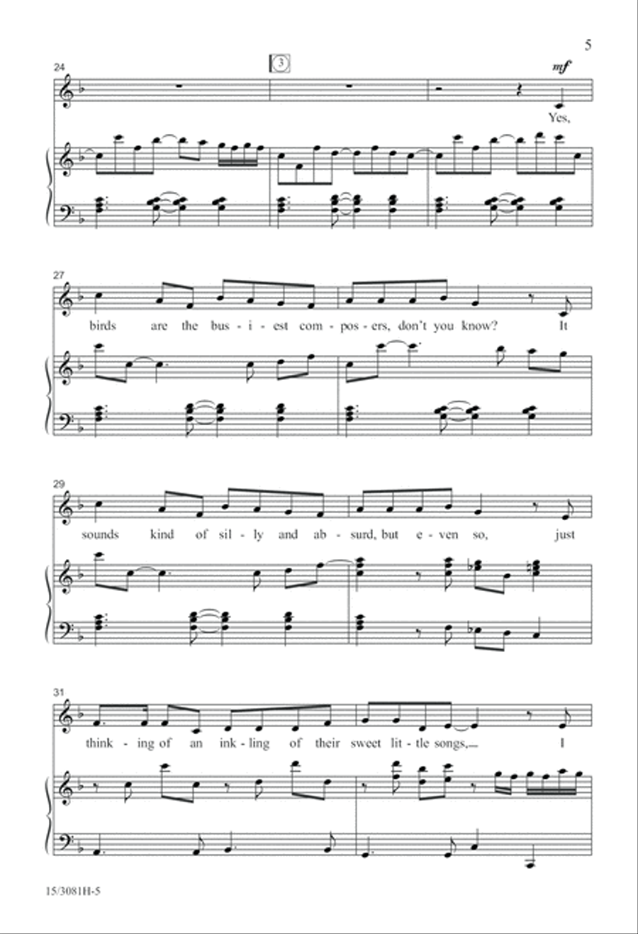 The Busiest Composers The Busiest Composers Unison Choir scores gallery preview page 6