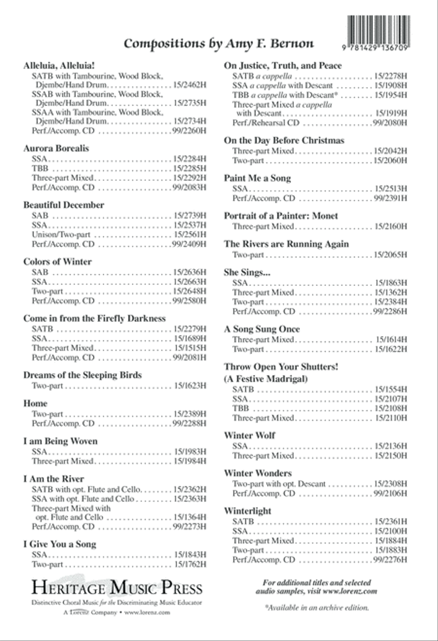 The Busiest Composers The Busiest Composers Unison Choir scores gallery preview page 9