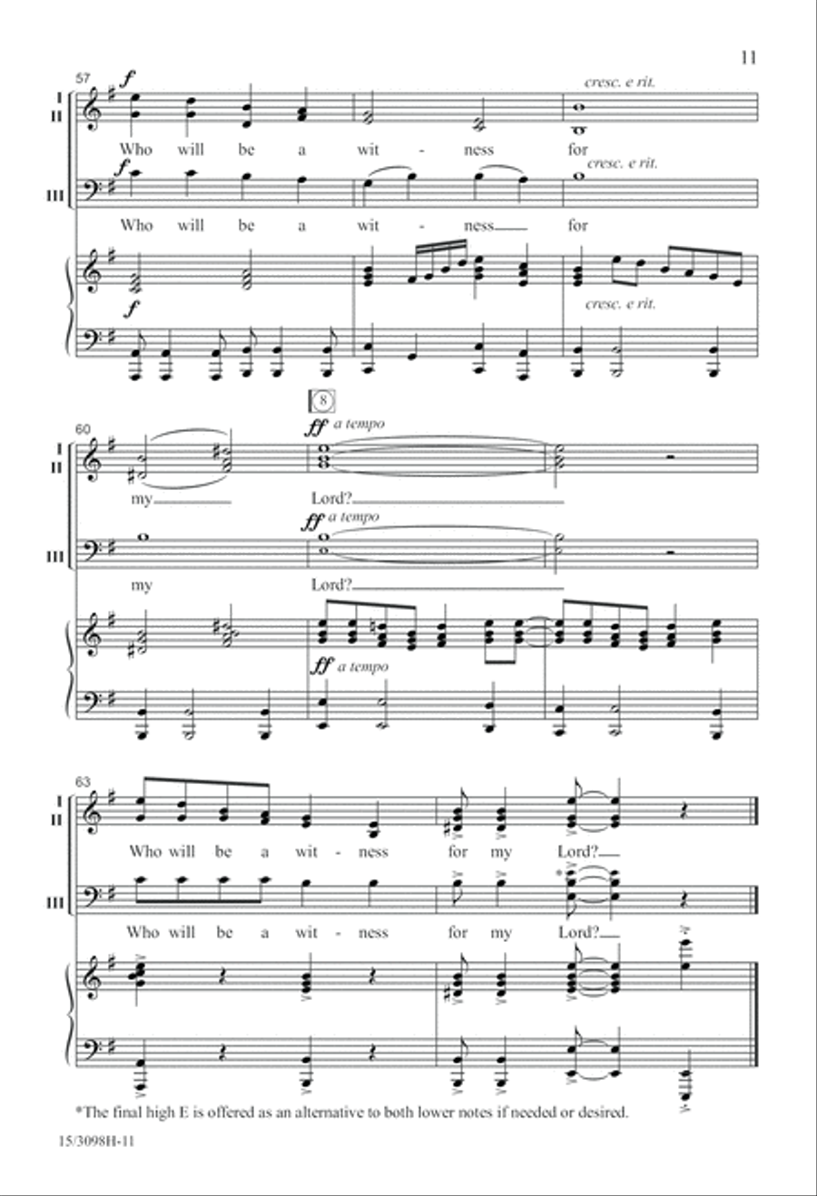 Witness Witness 3-Part scores gallery preview page 12