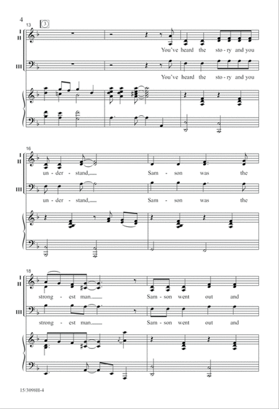 Witness Witness 3-Part scores gallery preview page 5