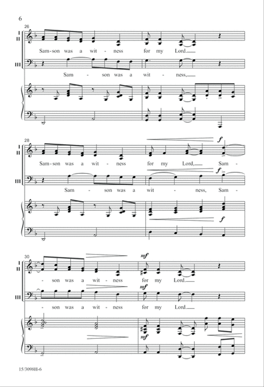 Witness Witness 3-Part scores gallery preview page 7
