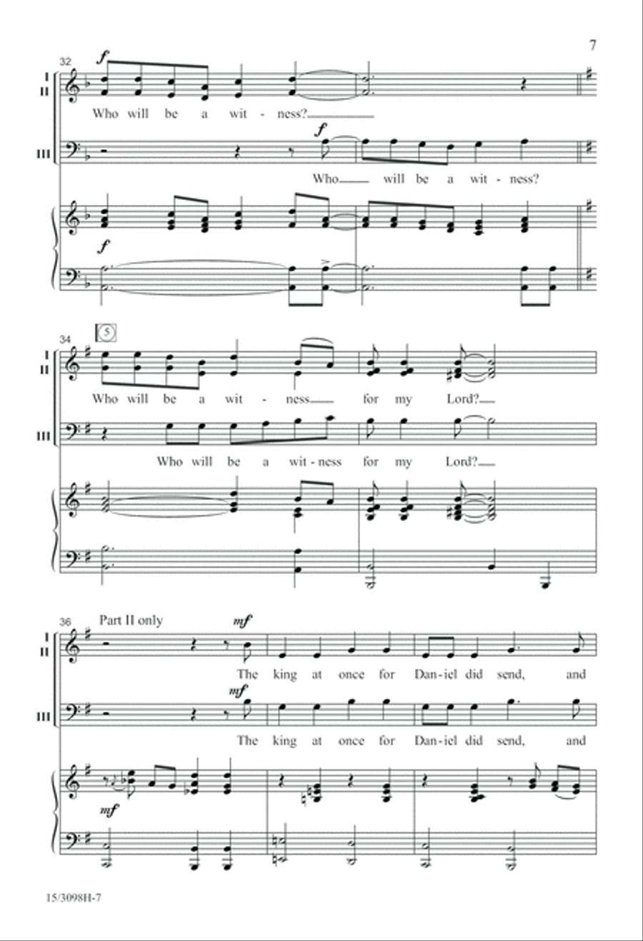 Witness Witness 3-Part scores gallery preview page 8