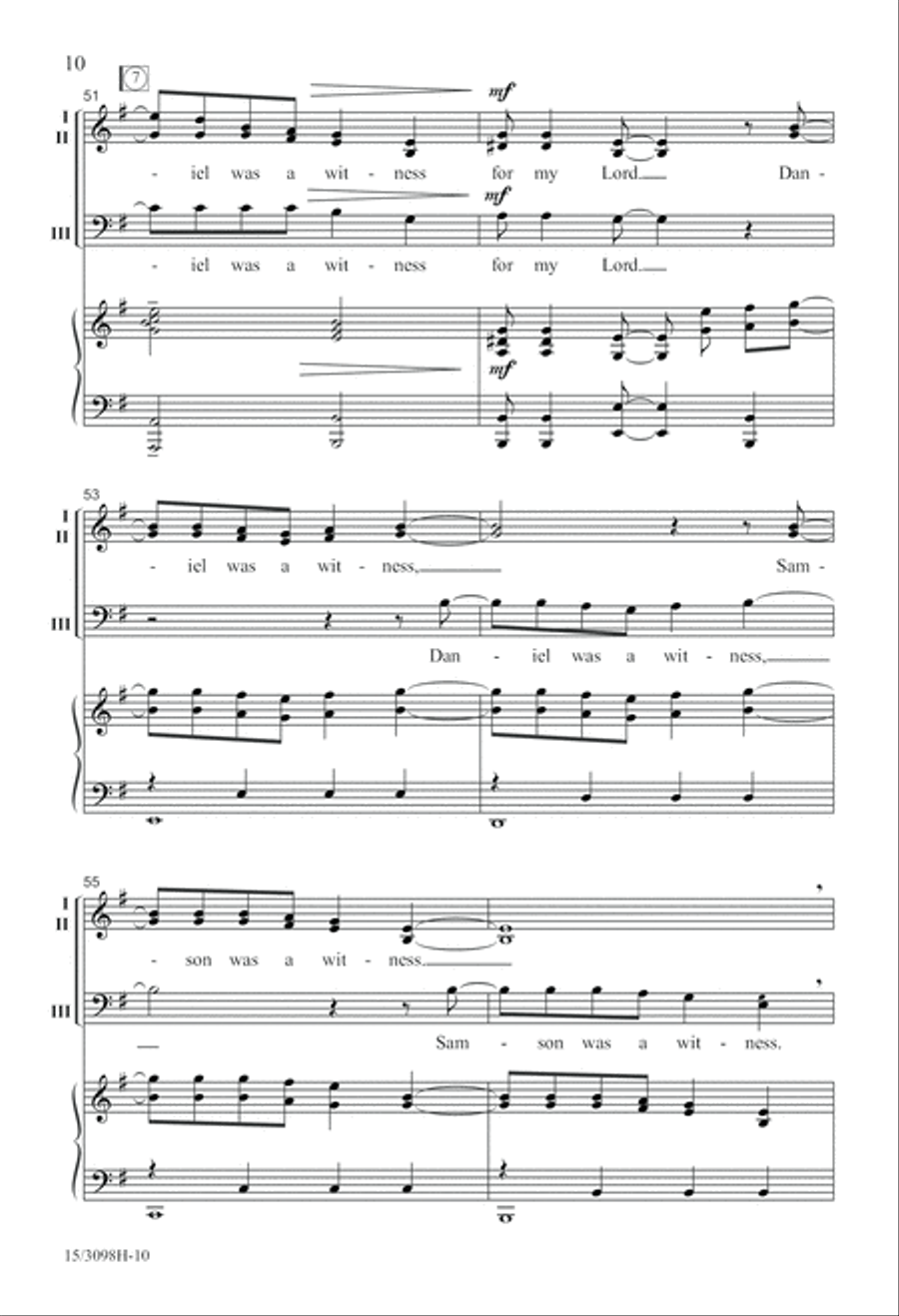Witness Witness 3-Part scores gallery preview page 11