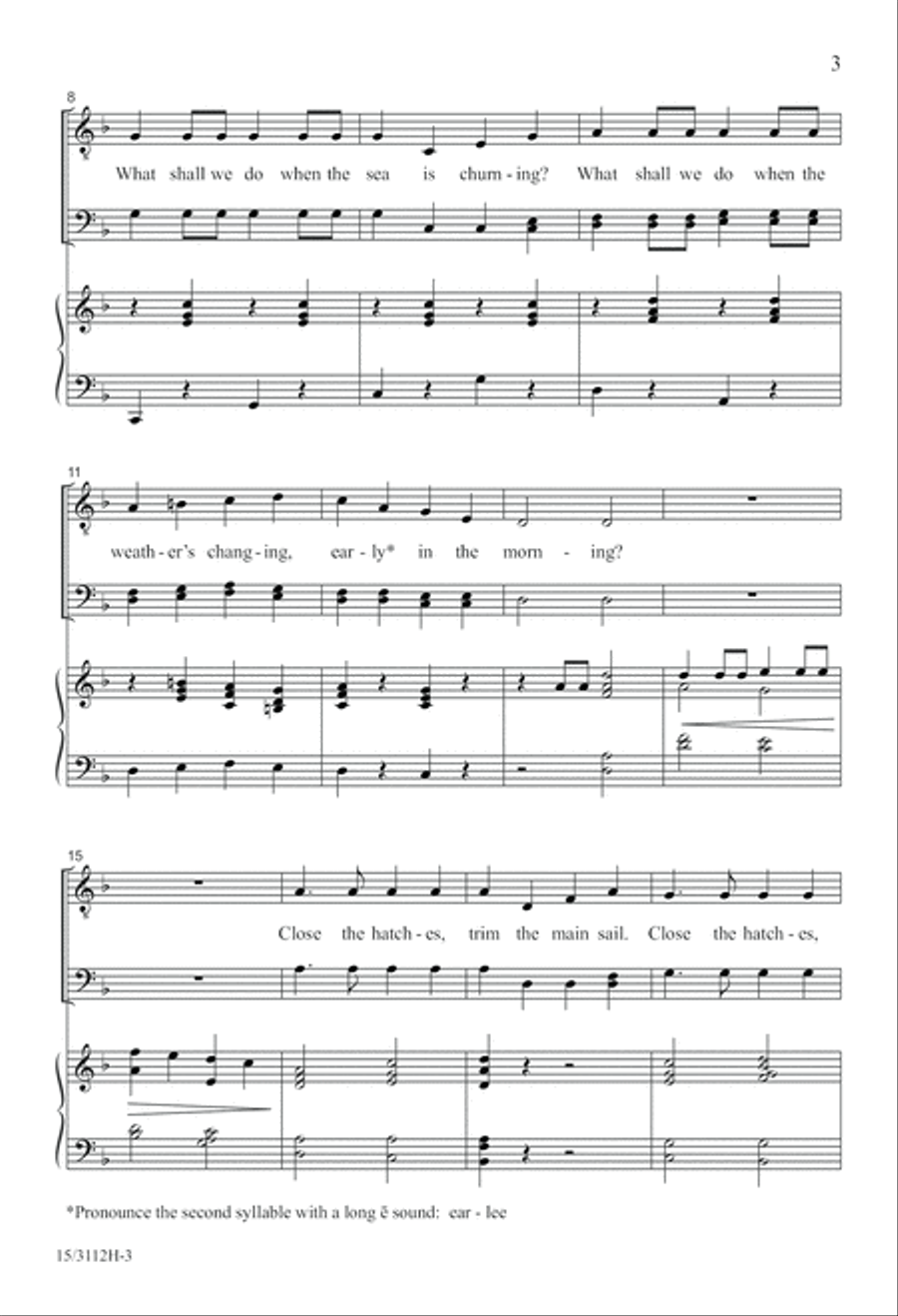 Early in the Morning Early in the Morning 3-Part scores gallery preview page 4