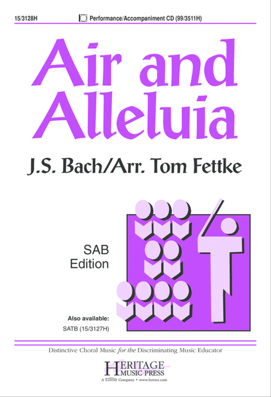 Air and Alleluia 3-Part scores gallery preview page 2