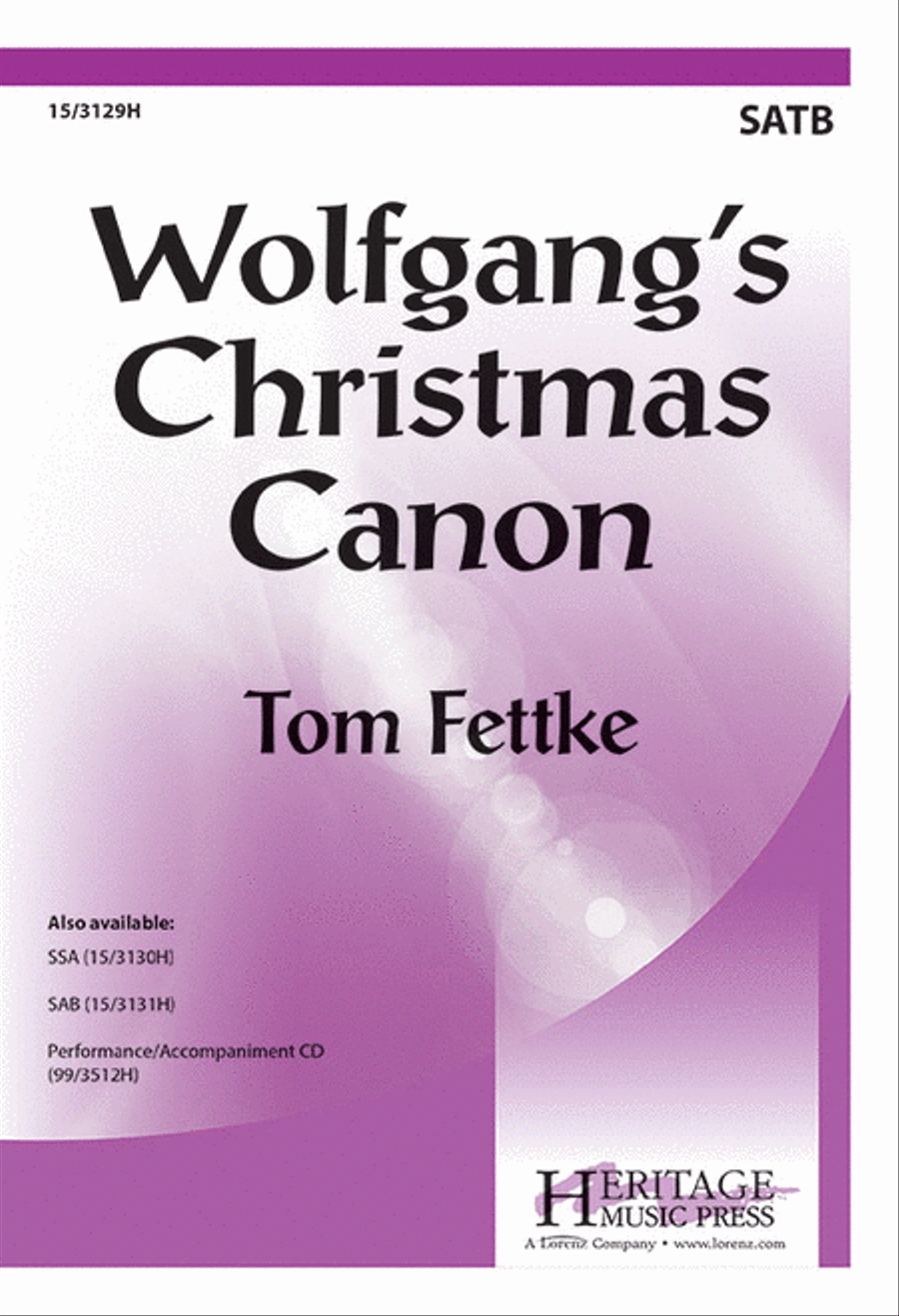 Wolfgang's Christmas Canon 4-Part scores gallery preview page 1