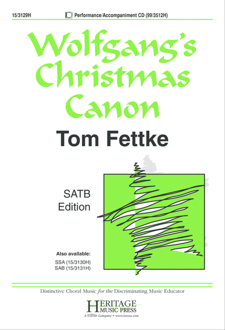 Wolfgang's Christmas Canon 4-Part scores gallery preview page 2