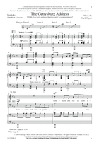 The Gettysburg Address TTBB scores gallery preview page 4