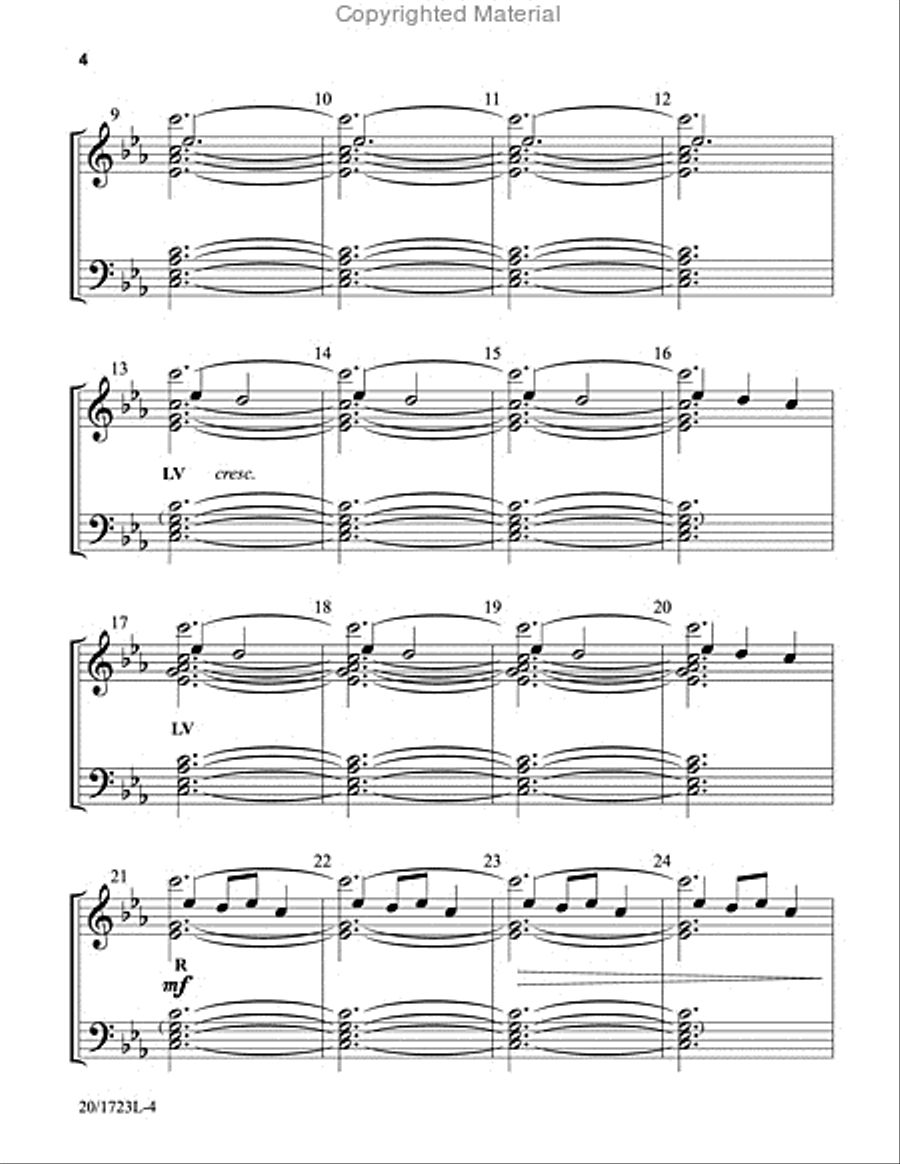 Carol of the Bells Carol of the Bells 3-Octaves scores gallery preview page 3