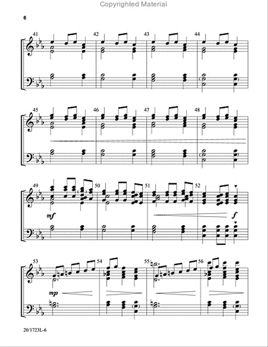 Carol of the Bells Carol of the Bells 3-Octaves scores gallery preview page 5