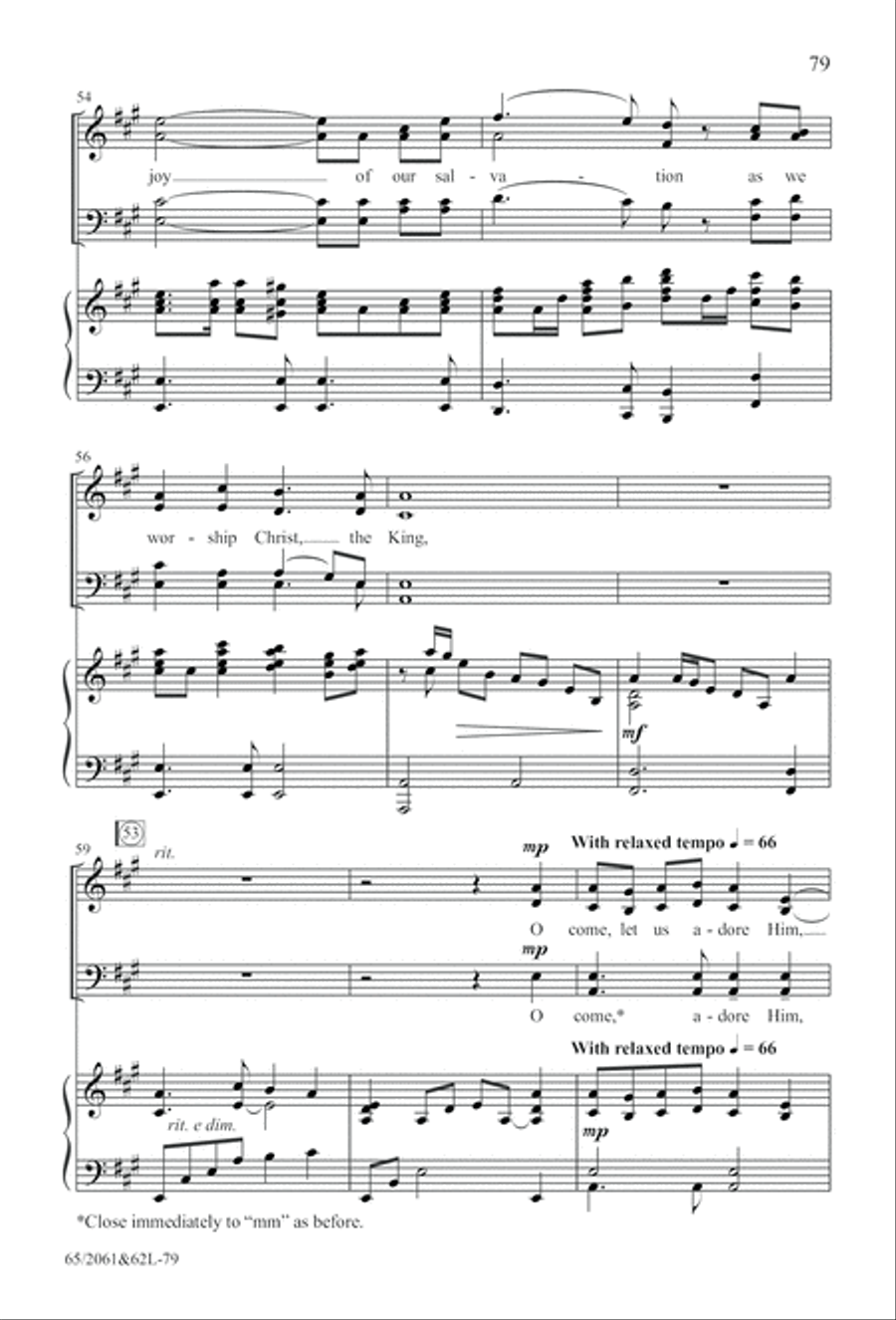Images of Adoration Images of Adoration 4-Part scores gallery preview page 80