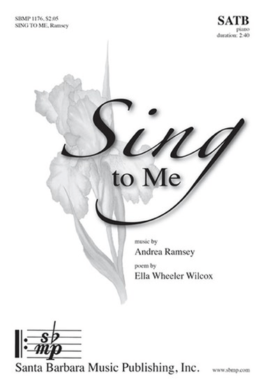 Sing to Me - SATB Octavo
