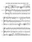 Mozart aria: Ruhe sanft mein holdes Leben for Flute, Clarinet, & Bassoon