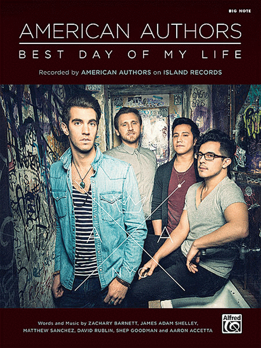 Best Day of My Life Easy Piano scores gallery preview page 1