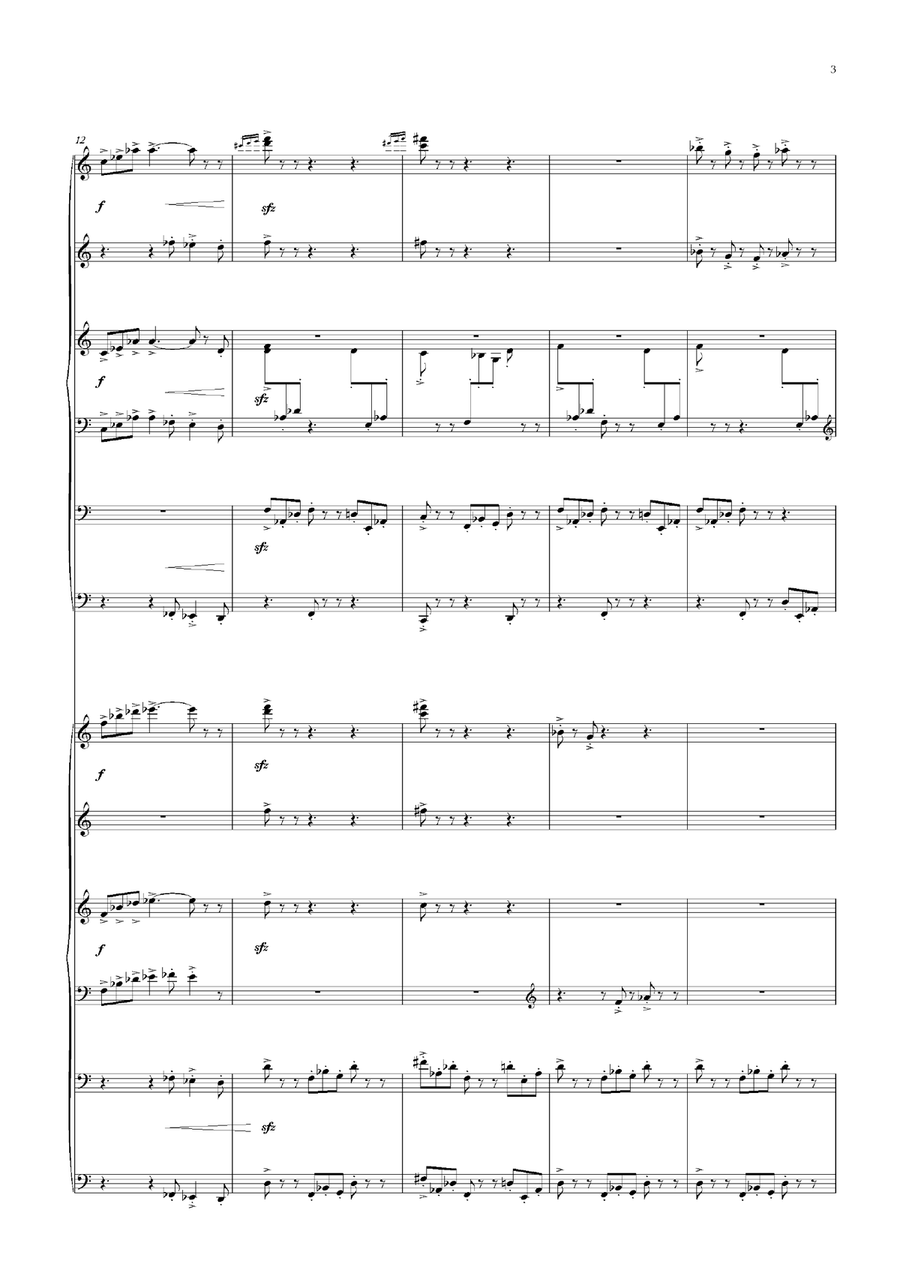 Chak-Phan for Piano 12 hands Piano Solo scores gallery preview page 3