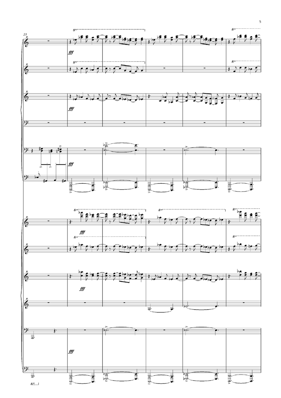 Chak-Phan for Piano 12 hands Piano Solo scores gallery preview page 5