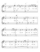 All Of Me Easy Piano scores gallery preview page 3