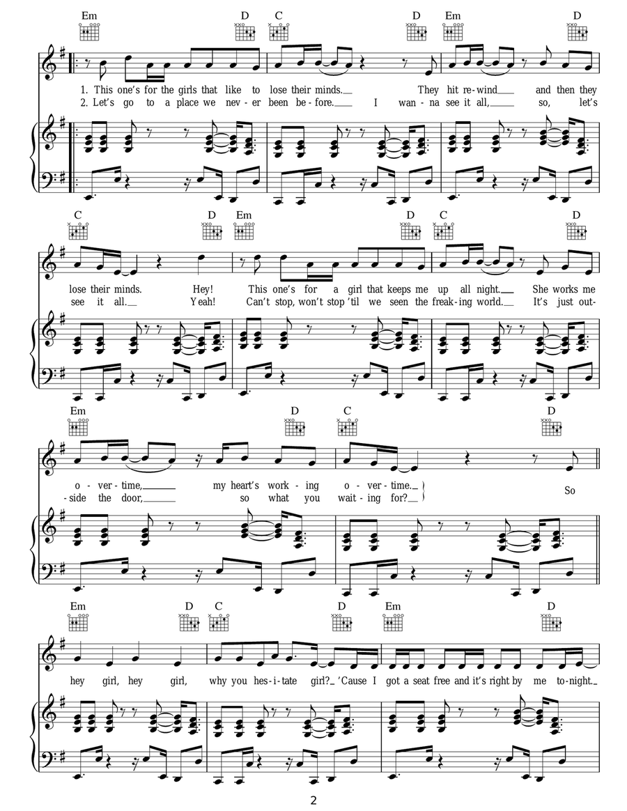 Do It All Over Again Acoustic Guitar scores gallery preview page 2