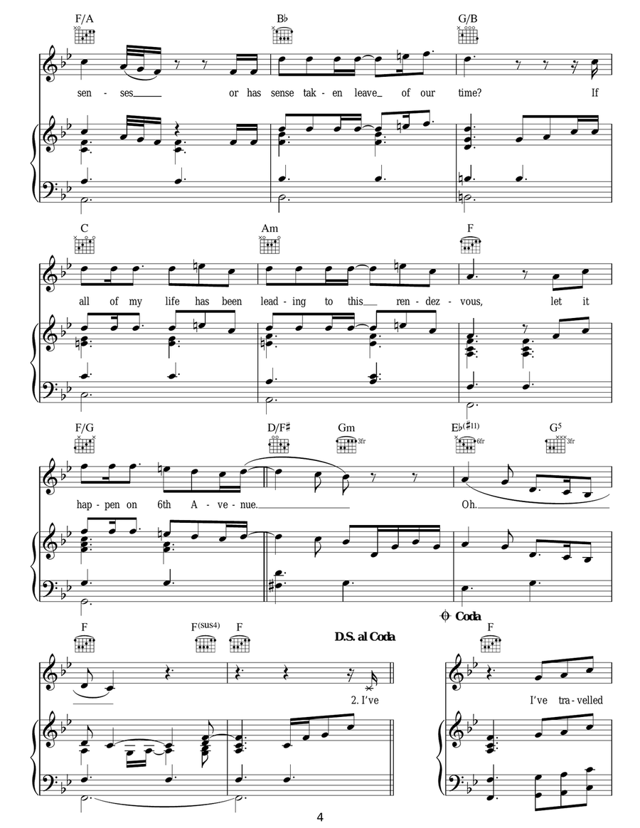 6th Avenue 6th Avenue Acoustic Guitar scores gallery preview page 4