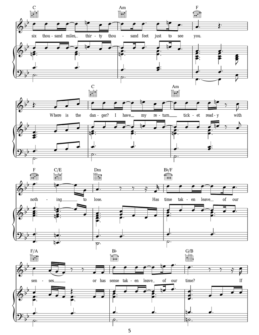 6th Avenue 6th Avenue Acoustic Guitar scores gallery preview page 5