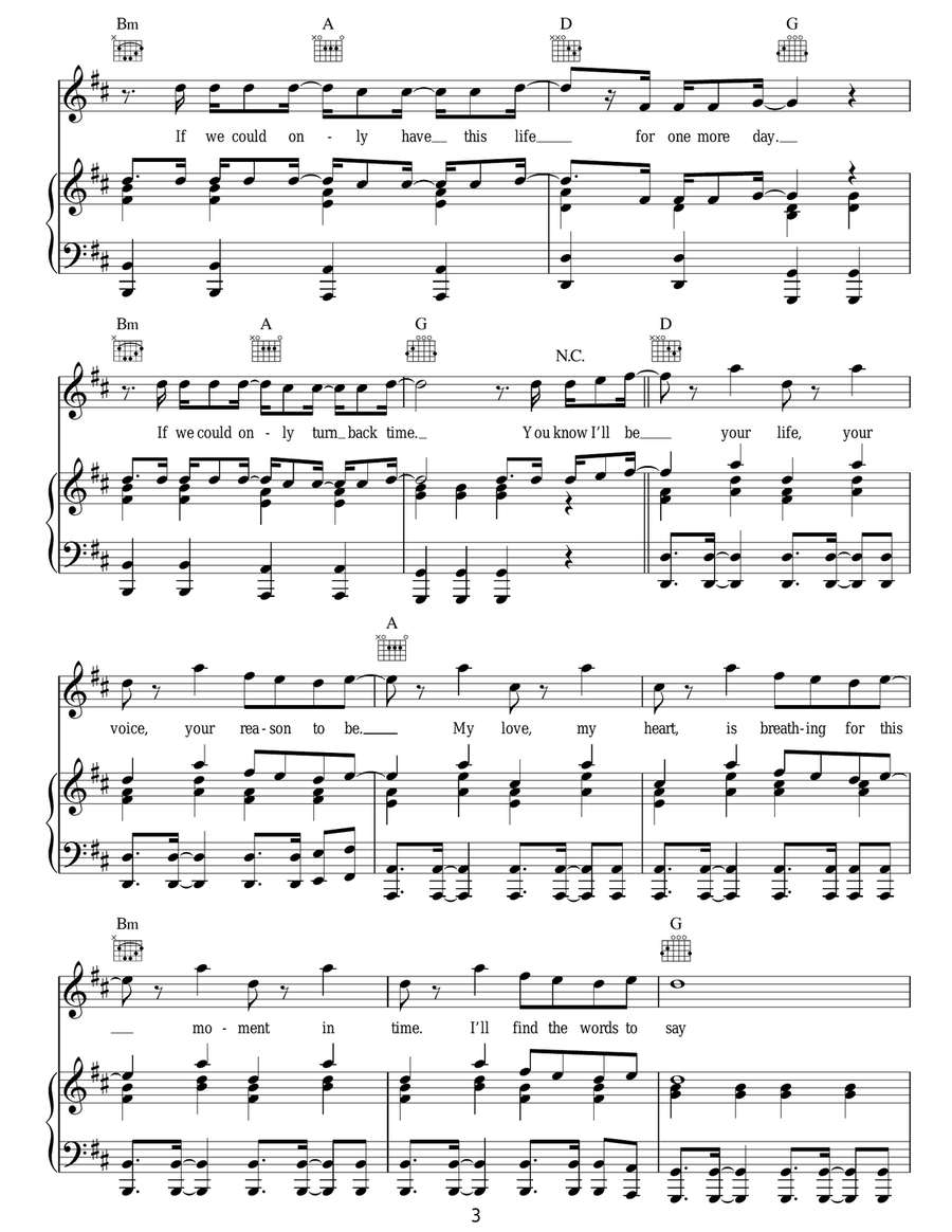 Moments Moments Acoustic Guitar scores gallery preview page 3