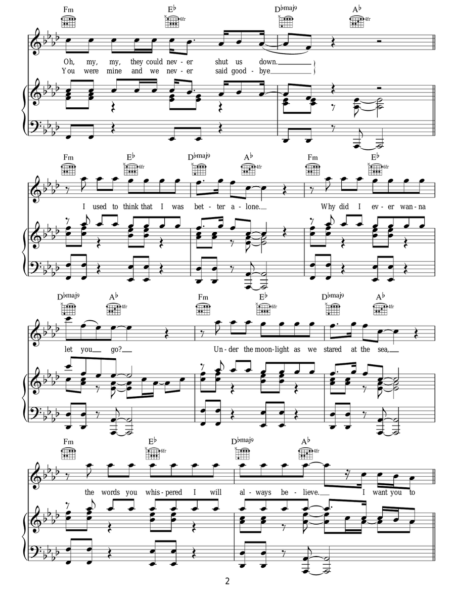 Rock Me Rock Me Acoustic Guitar scores gallery preview page 2