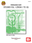 Fernando Sor: Studies Vol. 1 (from 1 to 10)