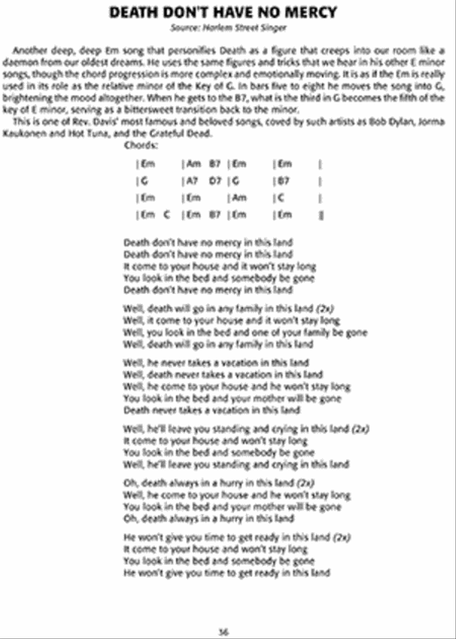 Gospel Guitar of Rev. Gary Davis Guitar scores gallery preview page 3