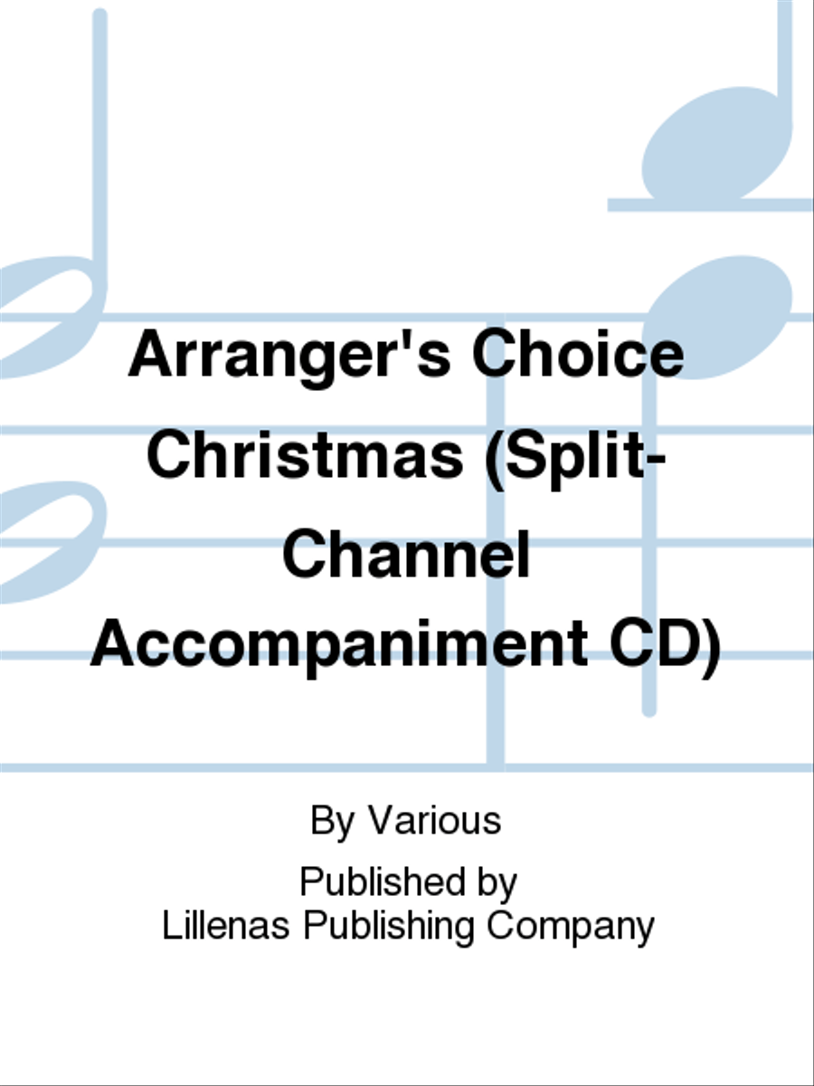 Arranger's Choice Christmas (Split-Channel Accompaniment CD) 4-Part scores gallery preview page 1