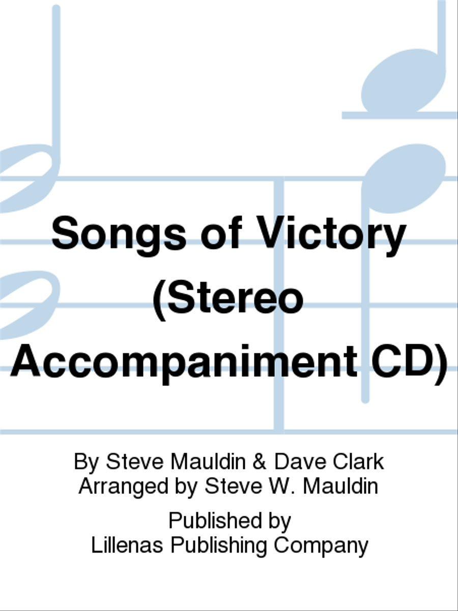 Songs of Victory (Stereo Accompaniment CD) 4-Part scores gallery preview page 1