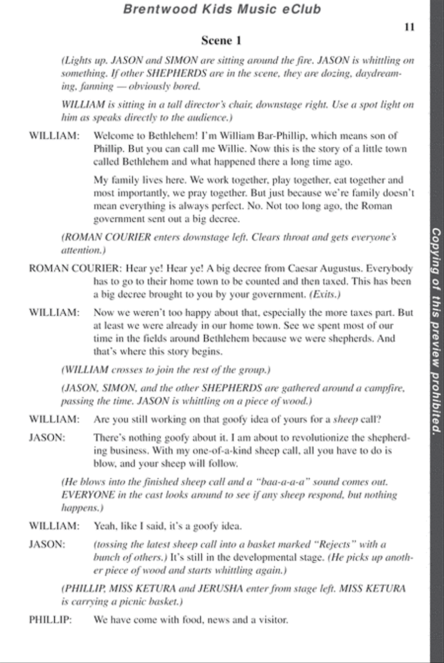 David's Dynasty - CD Preview Pak Choir scores gallery preview page 14