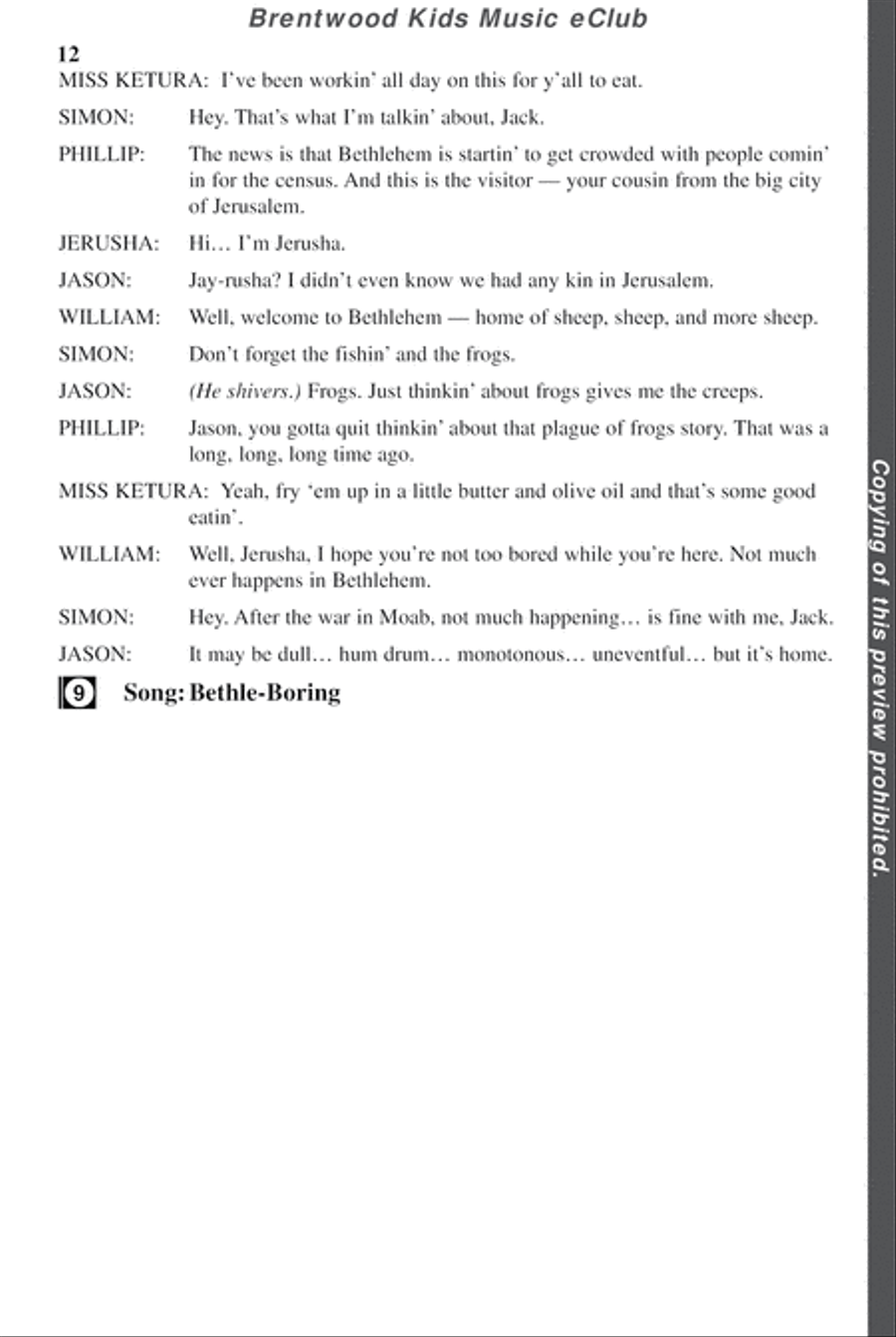 David's Dynasty - CD Preview Pak Choir scores gallery preview page 15