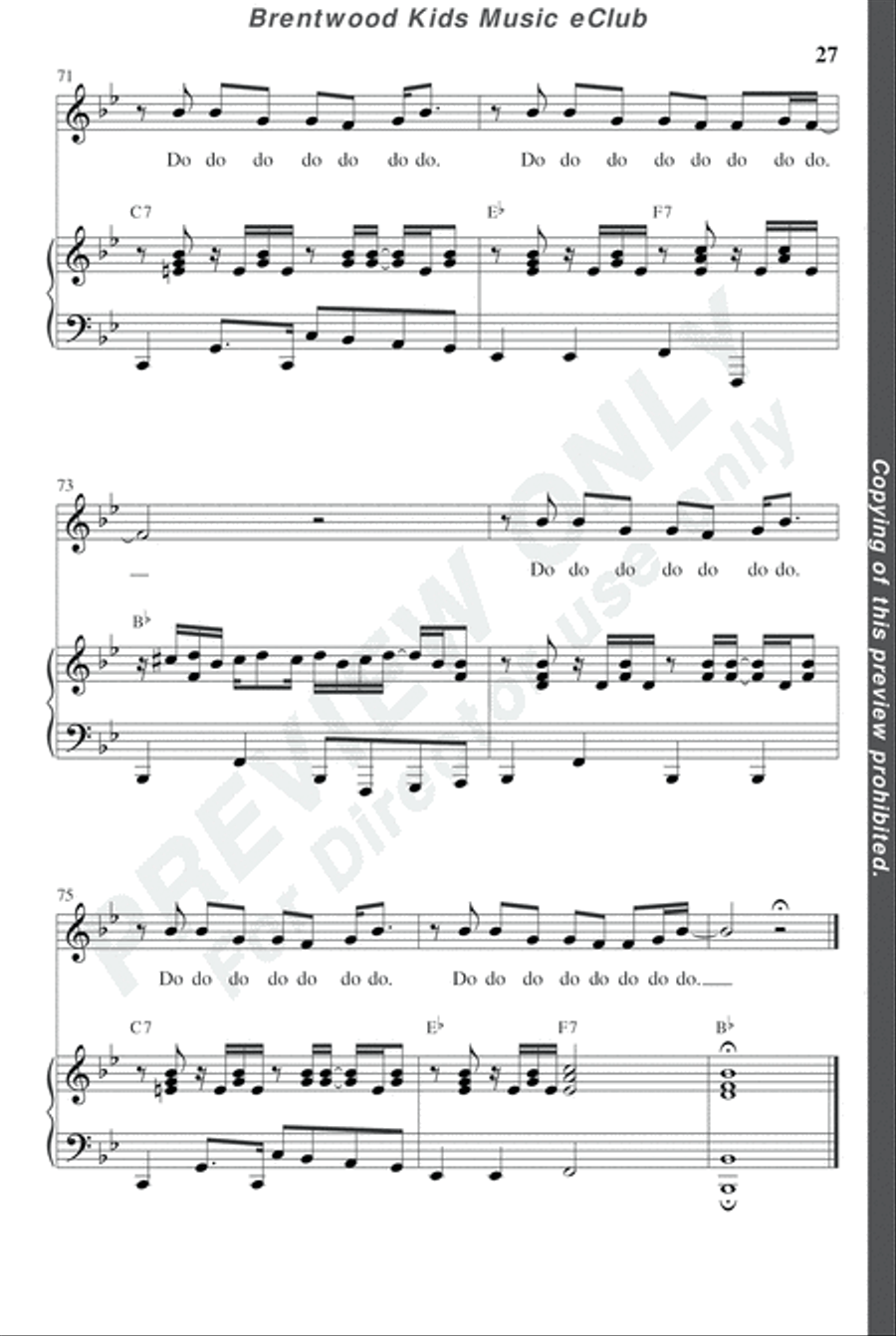 David's Dynasty - CD Preview Pak Choir scores gallery preview page 30