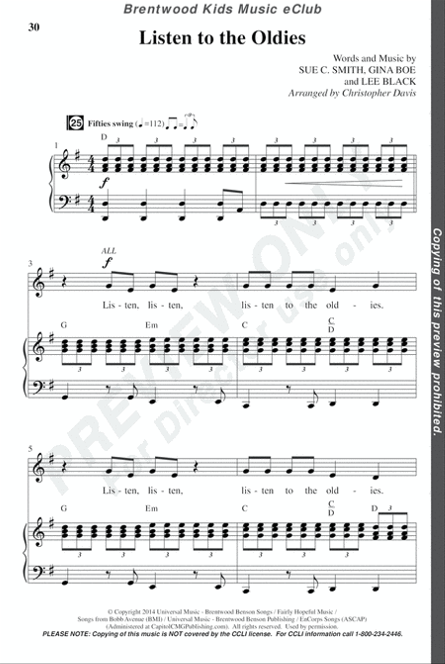 David's Dynasty - CD Preview Pak Choir scores gallery preview page 33
