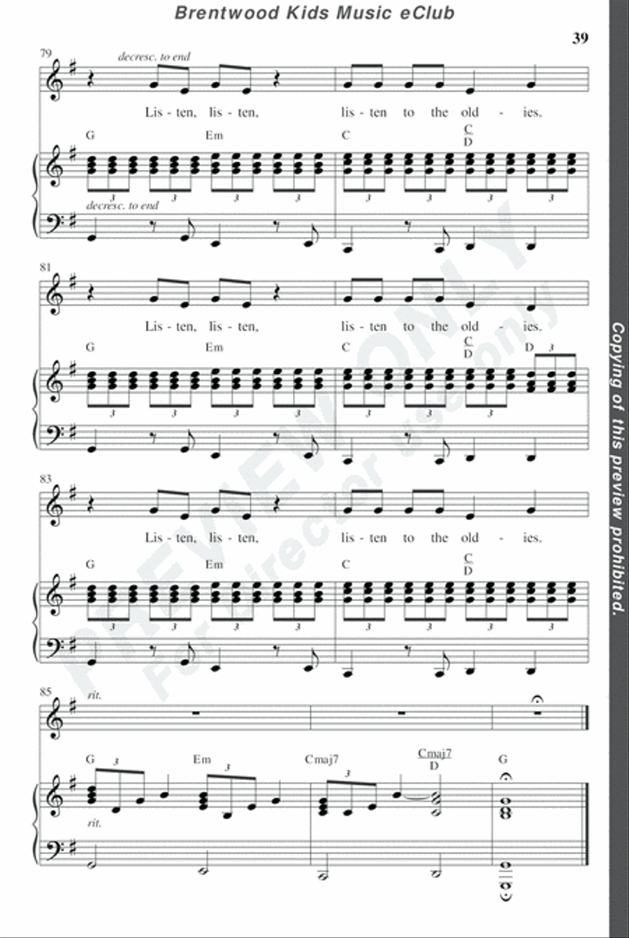 David's Dynasty - CD Preview Pak Choir scores gallery preview page 42