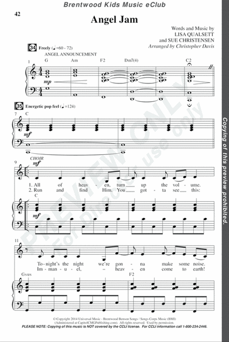 David's Dynasty - CD Preview Pak Choir scores gallery preview page 45