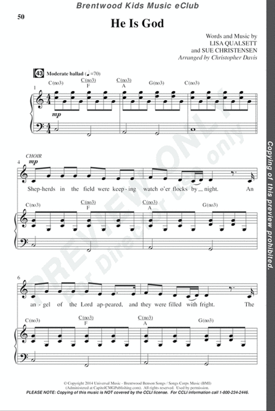 David's Dynasty - CD Preview Pak Choir scores gallery preview page 53