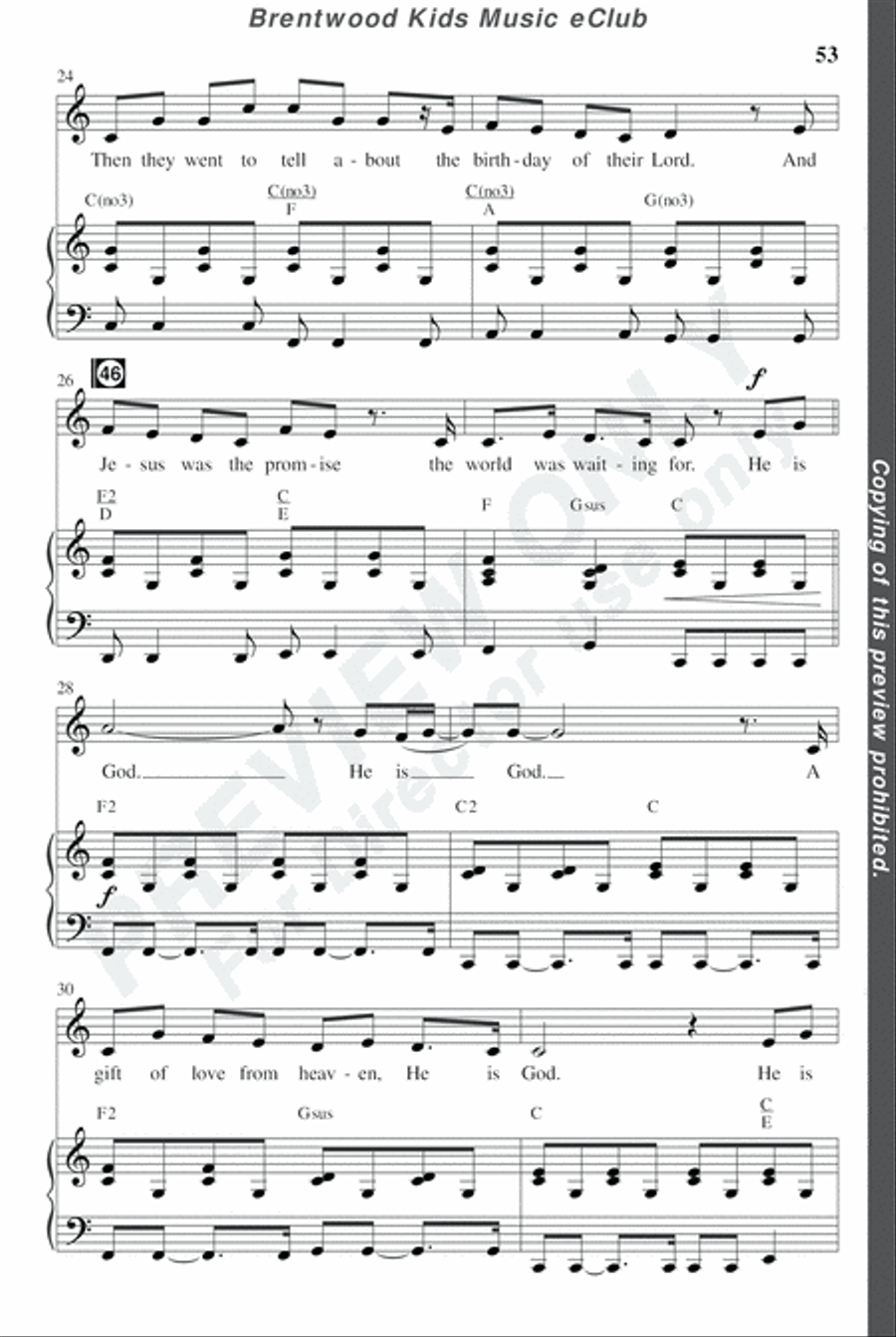 David's Dynasty - CD Preview Pak Choir scores gallery preview page 56