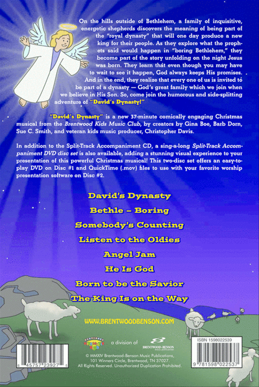 David's Dynasty - CD Preview Pak Choir scores gallery preview page 81
