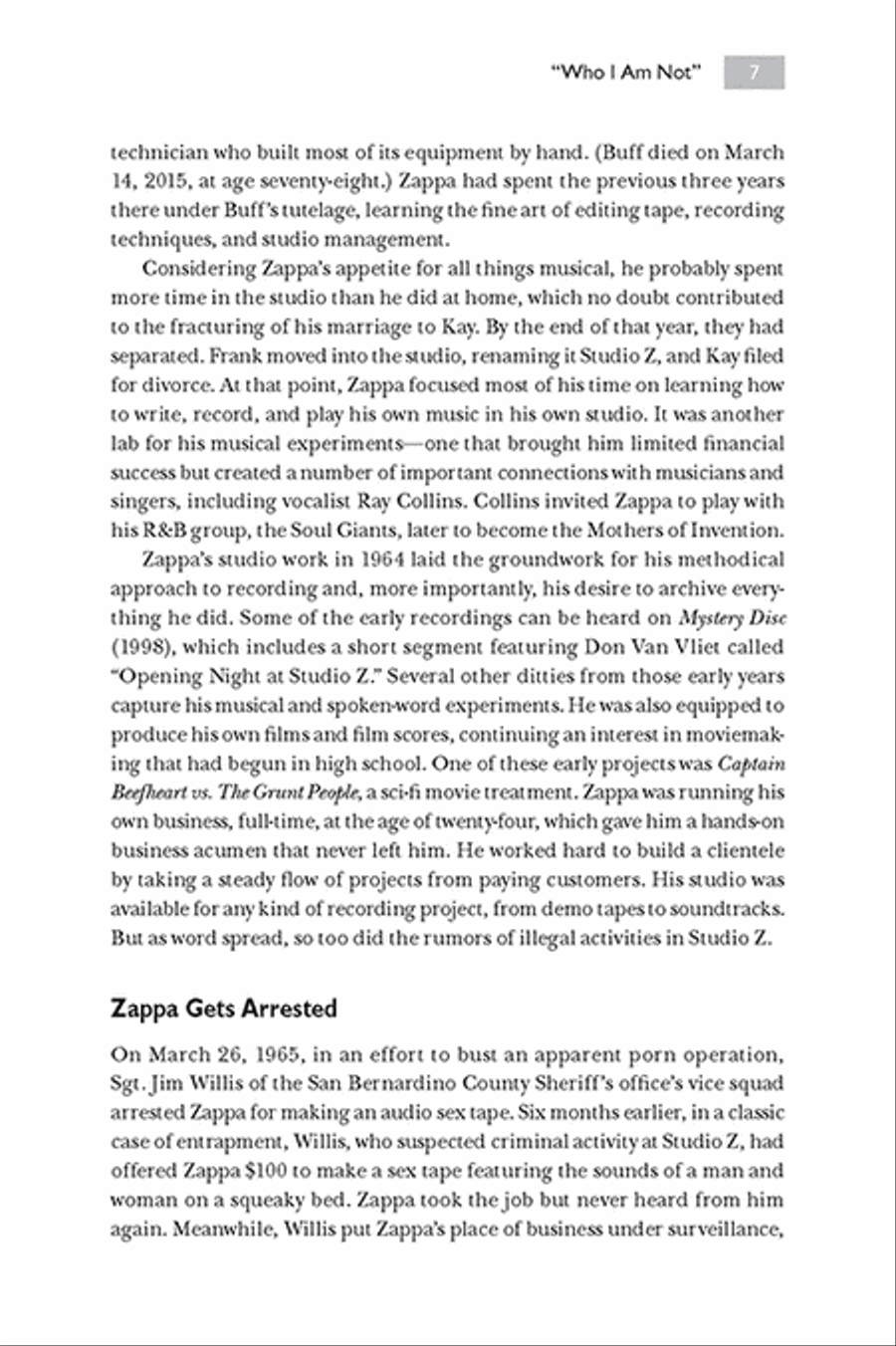 Frank Zappa FAQ Frank Zappa FAQ Collection / Songbook scores gallery preview page 12