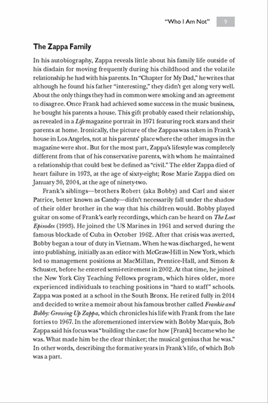 Frank Zappa FAQ Frank Zappa FAQ Collection / Songbook scores gallery preview page 14