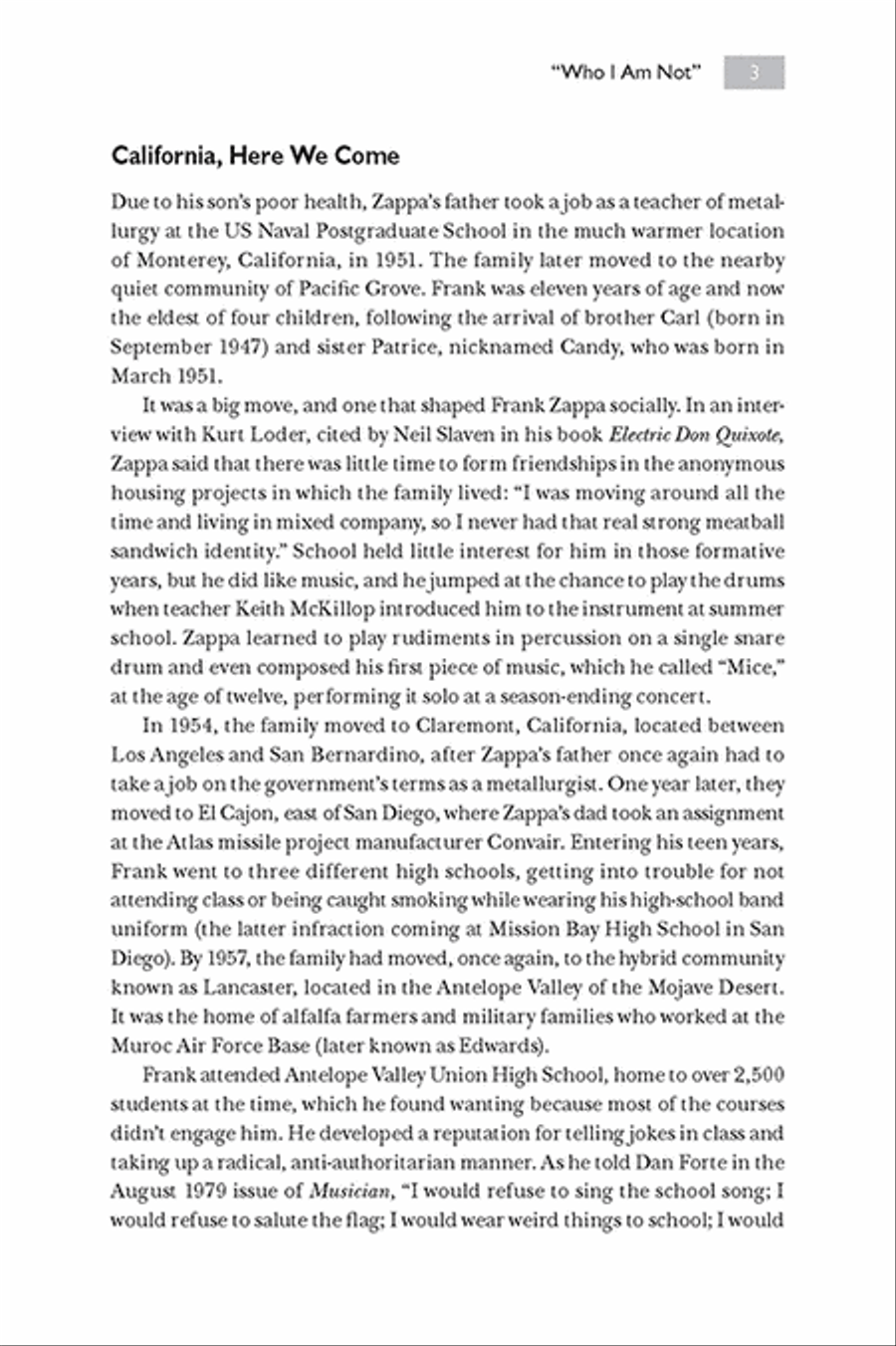 Frank Zappa FAQ Frank Zappa FAQ Collection / Songbook scores gallery preview page 8