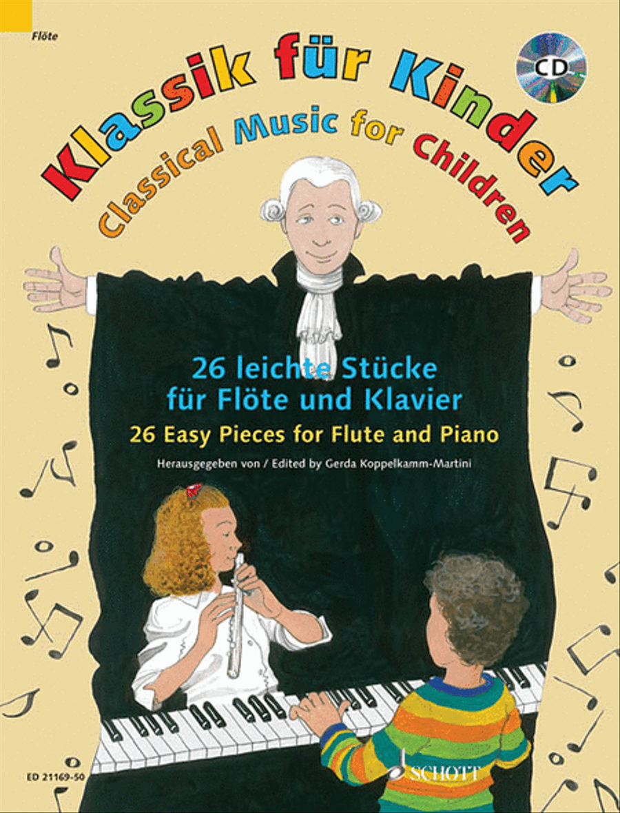 Classical Music for Children Flute Solo scores gallery preview page 1